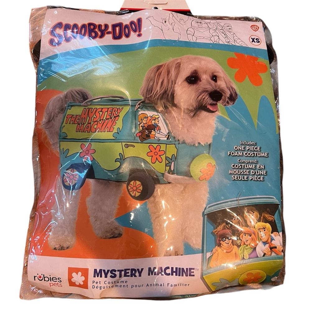 Rubie's Scooby-Doo Mystery Machine Dog Costume - Green, Blue, Orange